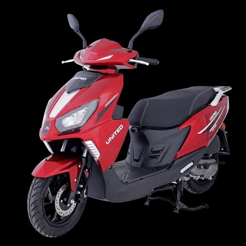 US 100cc Scooter red