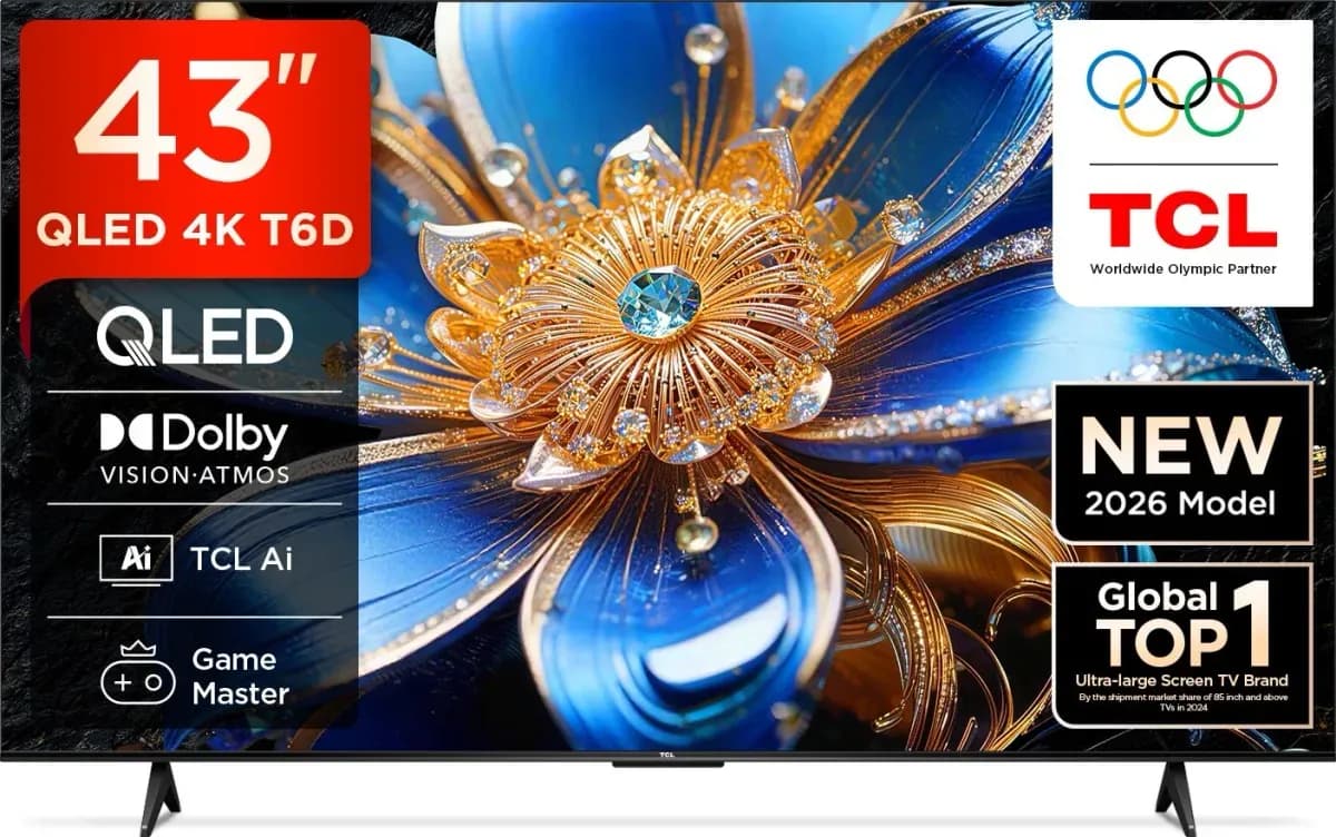 tcl 43 inch t6d